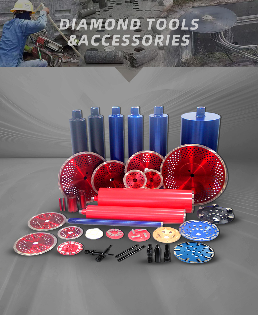 Diamond blade core drill bits Concrete blade Asphalt blade wall saw blade dry core bits